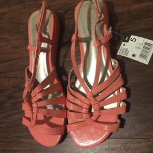 Jaclyn Smith Girls Dress Sandal Size 5 Pink